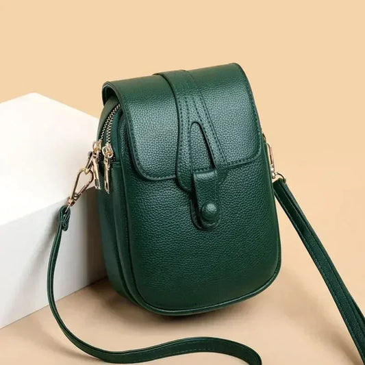 Yenthle | Retro Leather Shoulder Ba