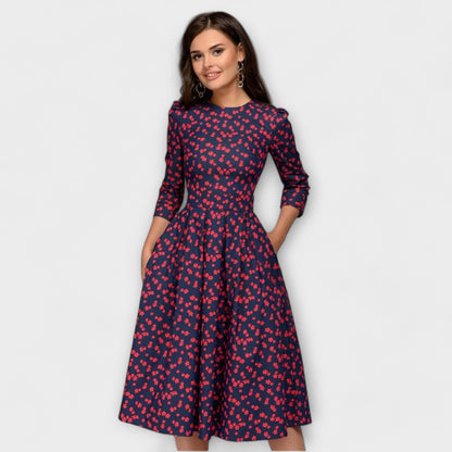 Liora | Elegant Knee-Length Dress
