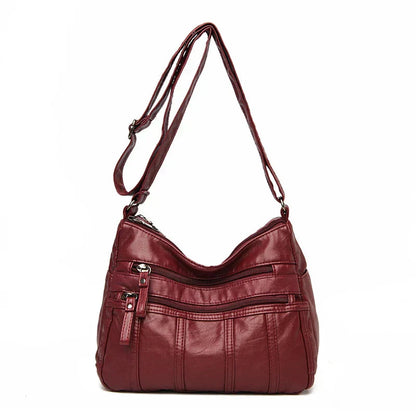 Liora | Soft Leather Crossbody Bag