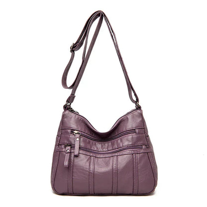 Liora | Soft Leather Crossbody Bag