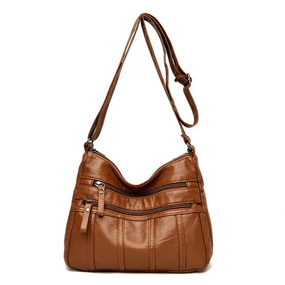Liora | Soft Leather Crossbody Bag