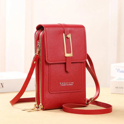 Talia | Leather Mini Handbag for Mobile Phone