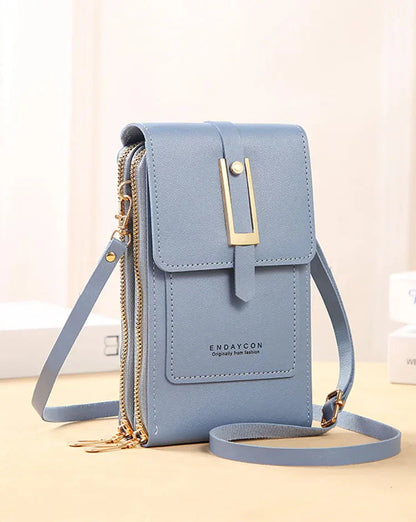 Talia | Leather Mini Handbag for Mobile Phone