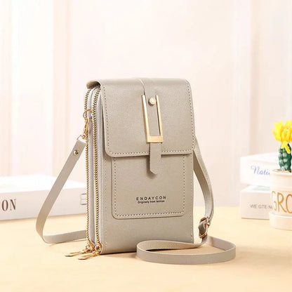 Talia | Leather Mini Handbag for Mobile Phone
