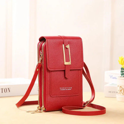 Talia | Leather Mini Handbag for Mobile Phone